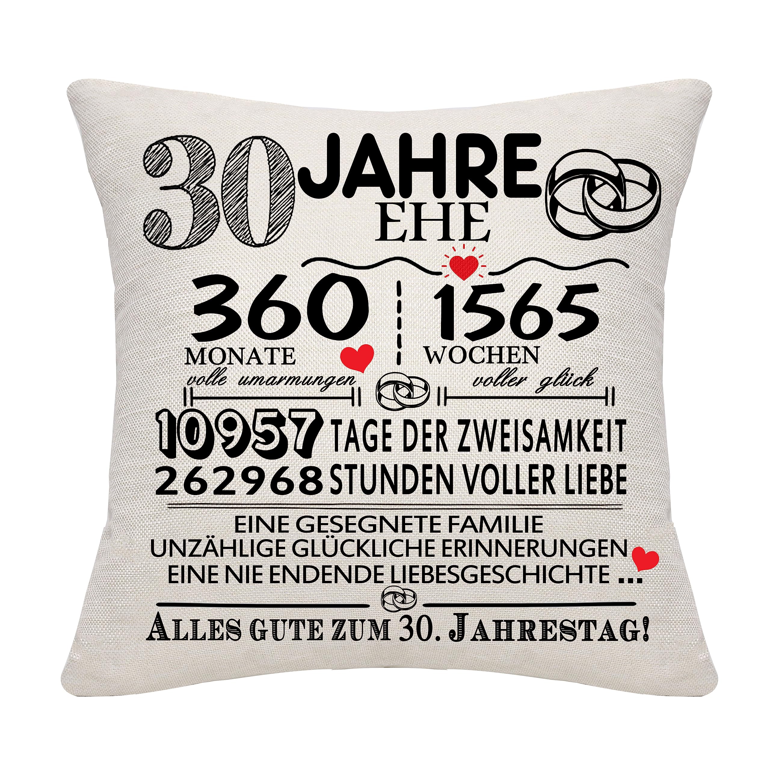 Bommex Geburtstagsgeschenk Geschenk Geburtstag Dekorationen für Frauen Männer Mädchen Jungen Kissenbezüge Zierkissenbezüge für Geburtstag Happy Birthday Geschenk