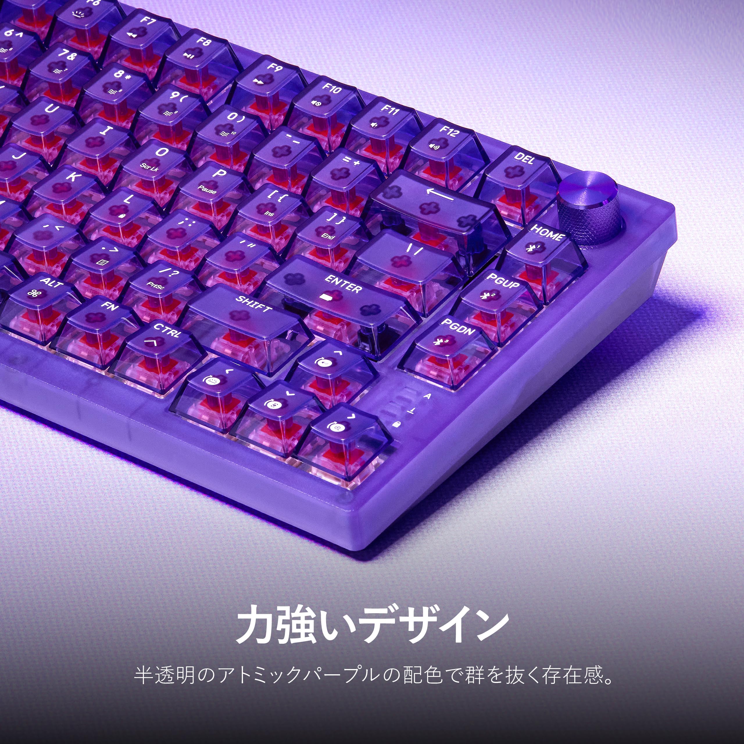 Amazon.co.jp: CORSAIR K65 PLUS ワイヤレス 75% RGBメカニカル