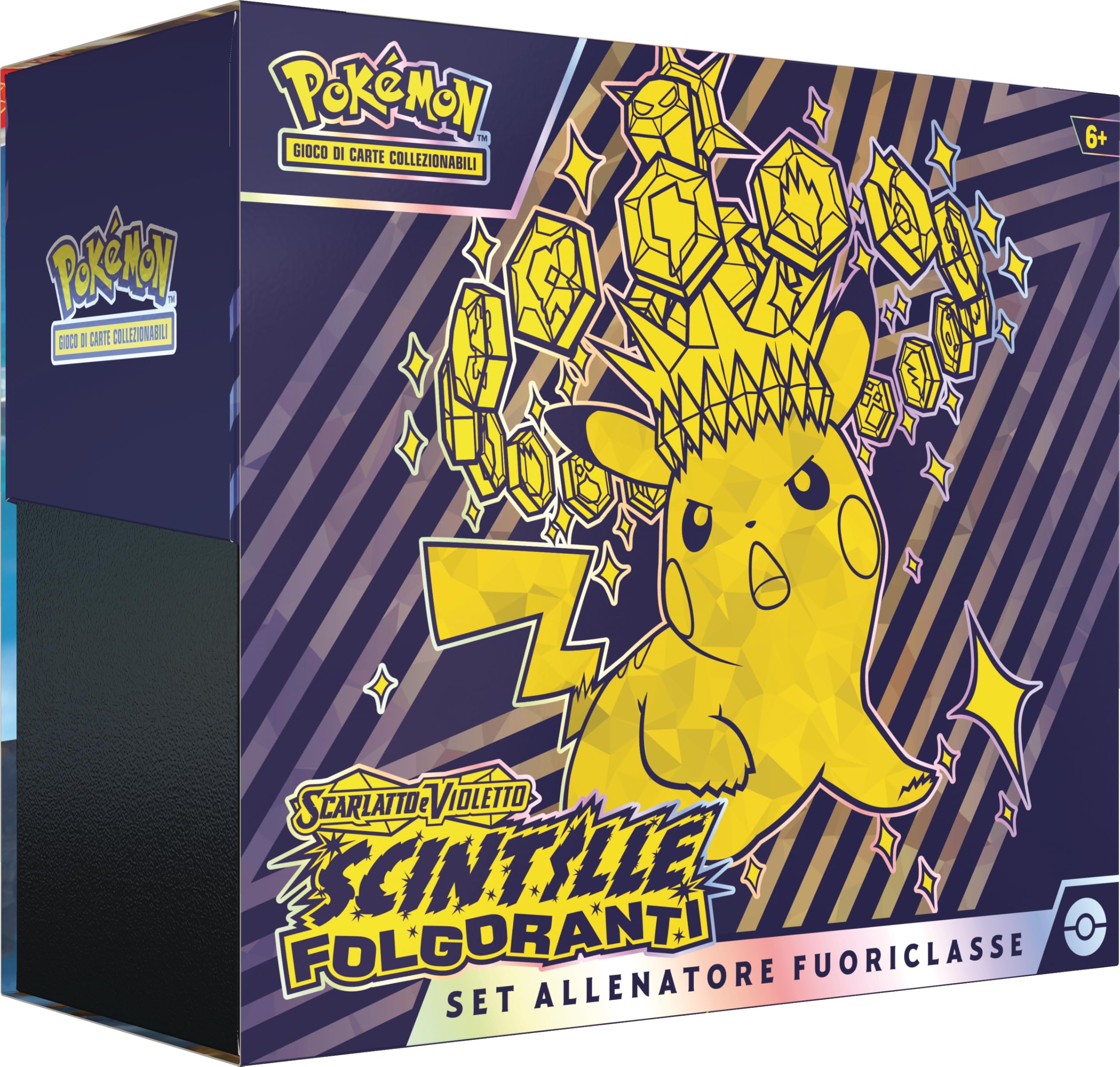 Pokémon TCG: Scarlet and Violet Elite Trainer Set - Blazing Sparks (one full length promotional card, nine booster packs and premium accessories) : Buy Online at Best Price in KSA
