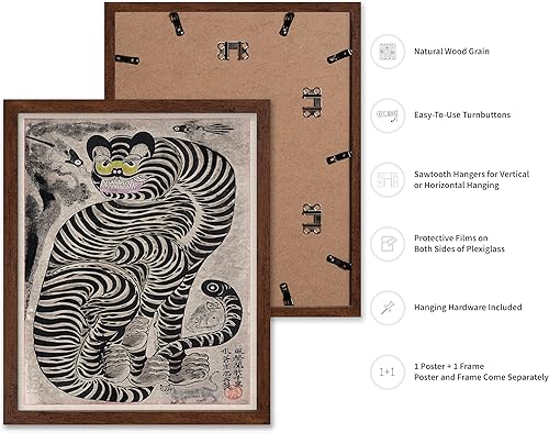 Miniatura 185 de Poster Master Póster vintage de flamenco americano, estampado retro de flamenco rosa, arte de pájaro, regalo para él, ella, amante de los animales,