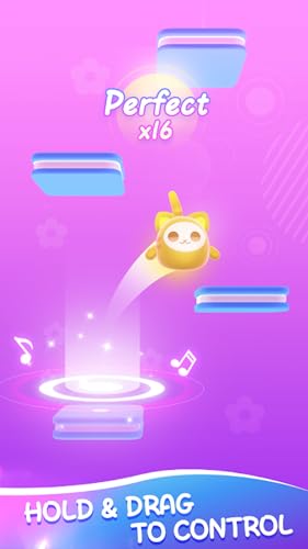 Ball Meow Jump Cats Dancing Tiles
