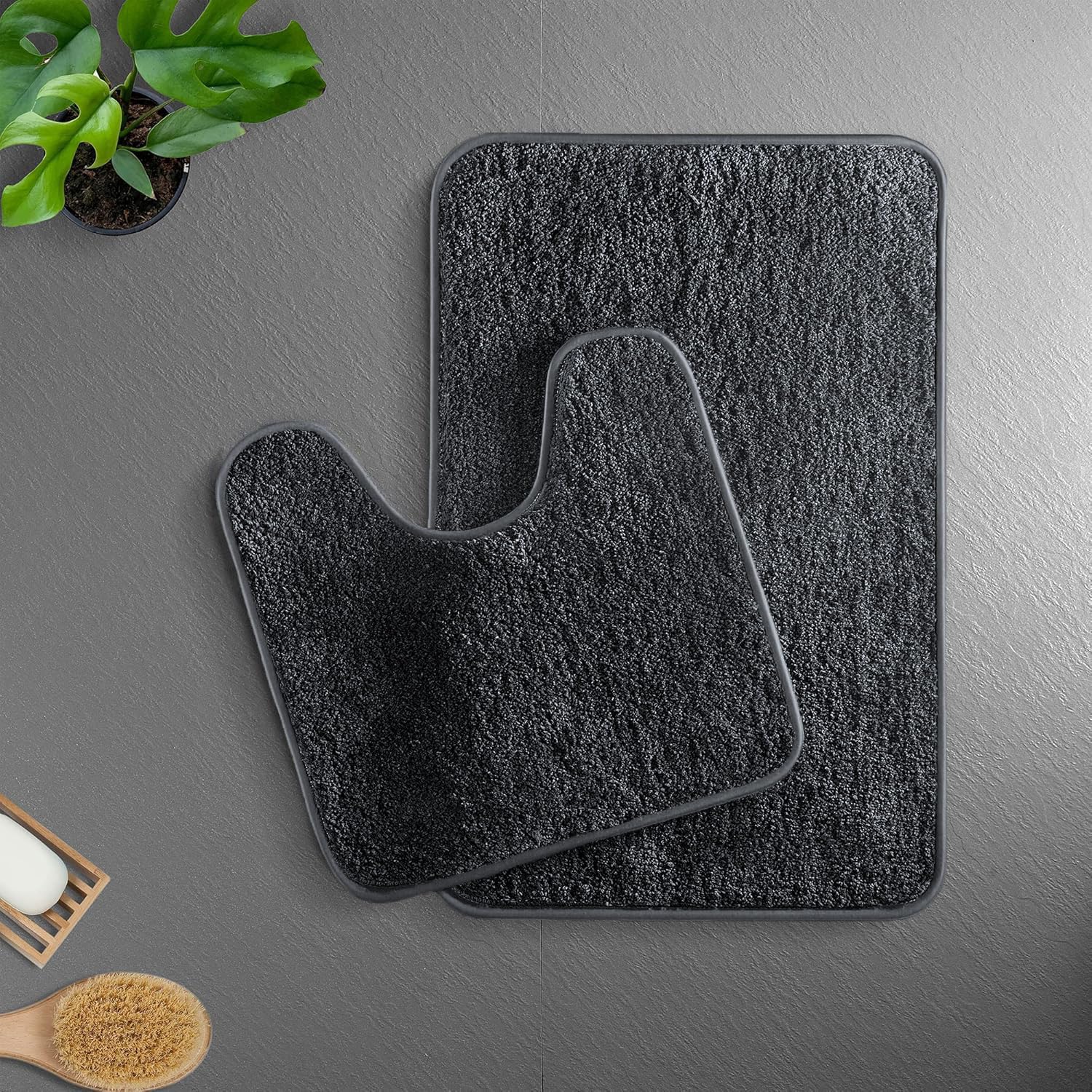 Luxe Home Microfiber Shaggy Carpet - 3x5 Feet -6