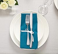 Vista 50 de Utopia Kitchen - Servilletas de tela negras [paquete de 12, 50 x 50 cm], mezcla de algodón absorbente, lavables y reutilizables para cena