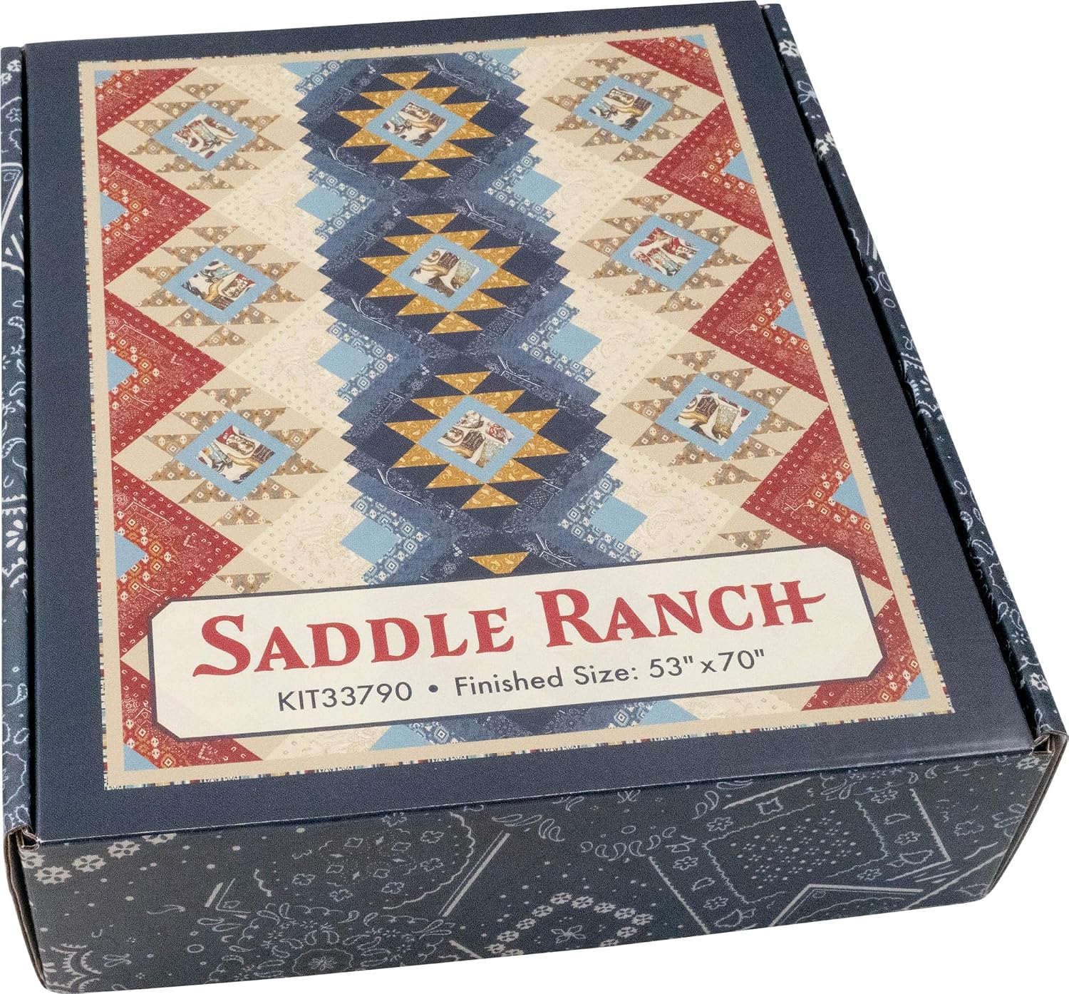 Moda Fabrics Saddle Ranch Rocky Ridge Quilt Kit KIT33790