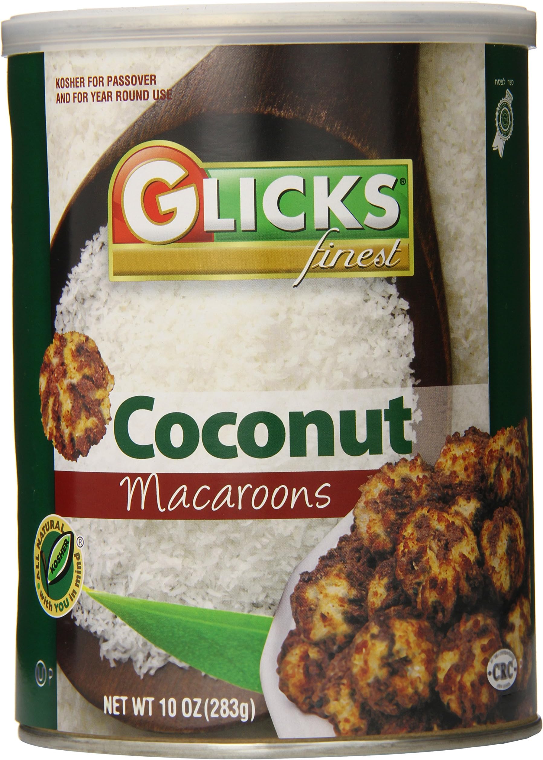Glicks, Macaroon Coconut, 10 Ounce