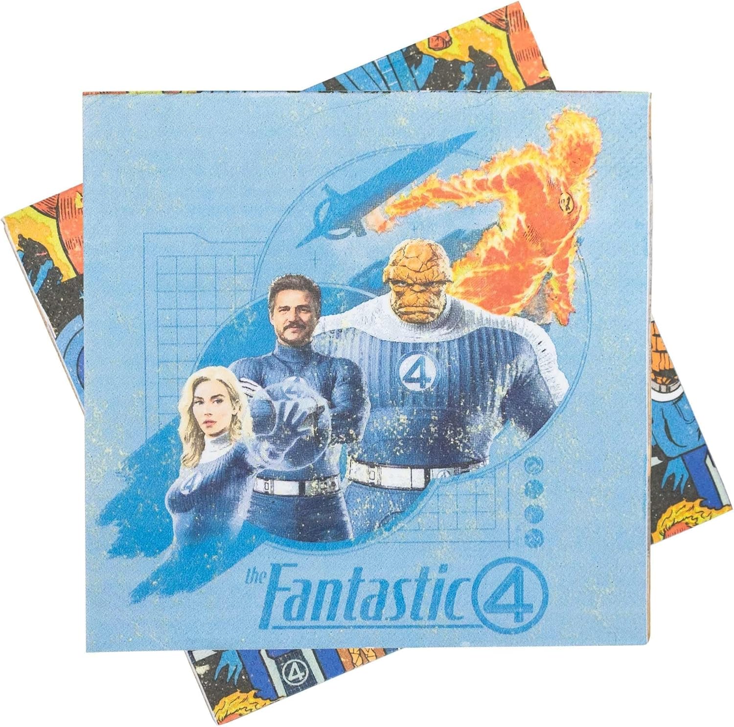 Fantastic Four Party Supplies - Basic Party Pack for 24 Guests | Marvel's Superhero Theme