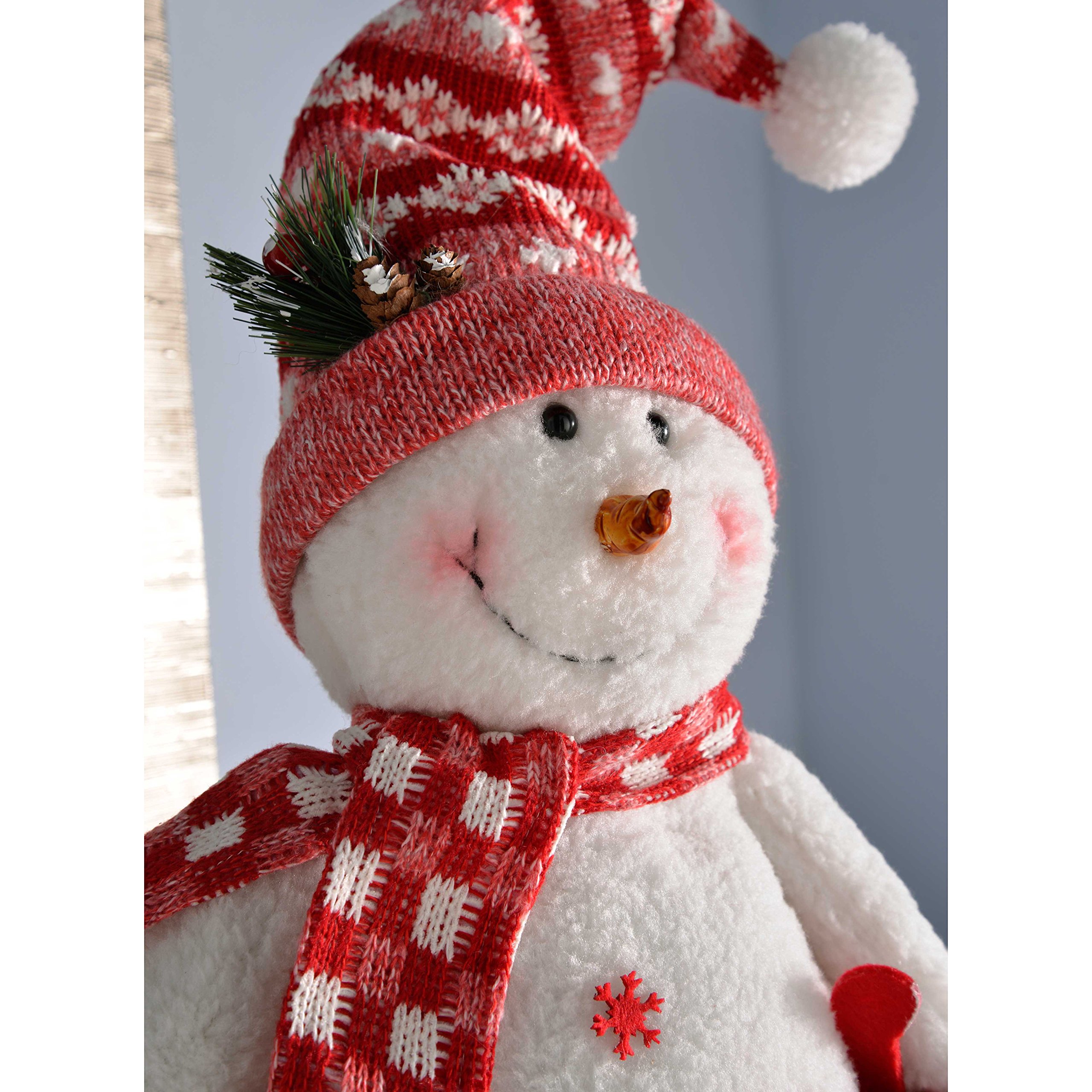 Lot De 3 Décorations De Noël En Forme De Bonhomme De Neige Pour L Led Decoration De Noel Pour Exterieur 99142193