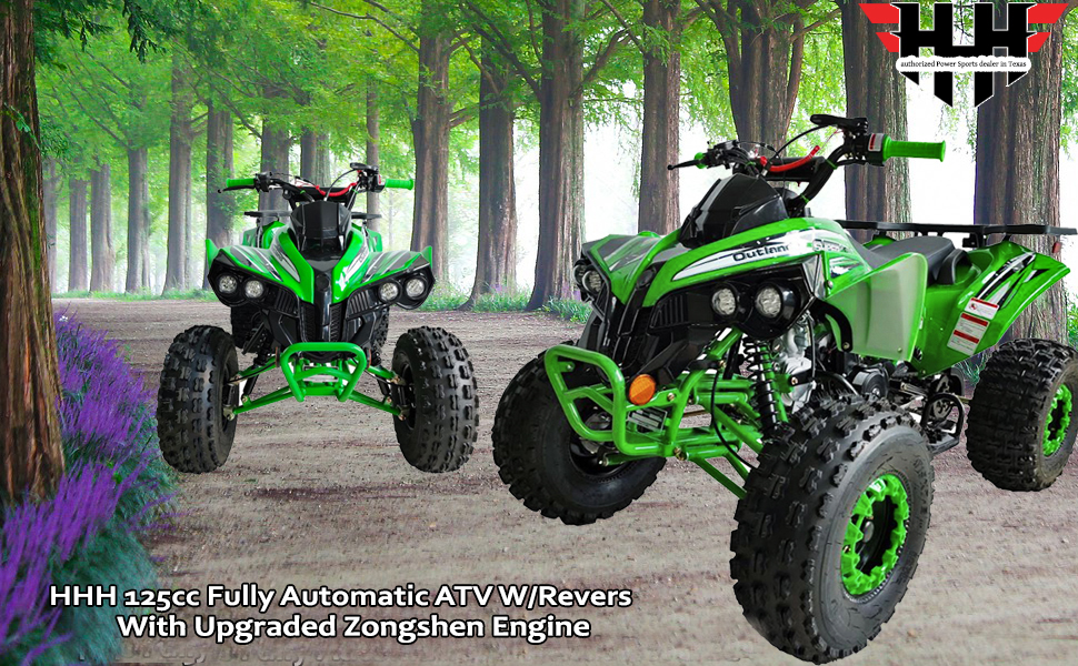 Amazon.com: HHH 125cc ATV Quad Youth Utility Style ATV 125cc Fully