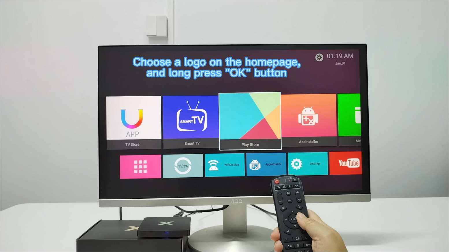 Smart Box Android TV Box 14.2GB RAM 16GB ROM TV Box 4K HDR10 RK3518 ...