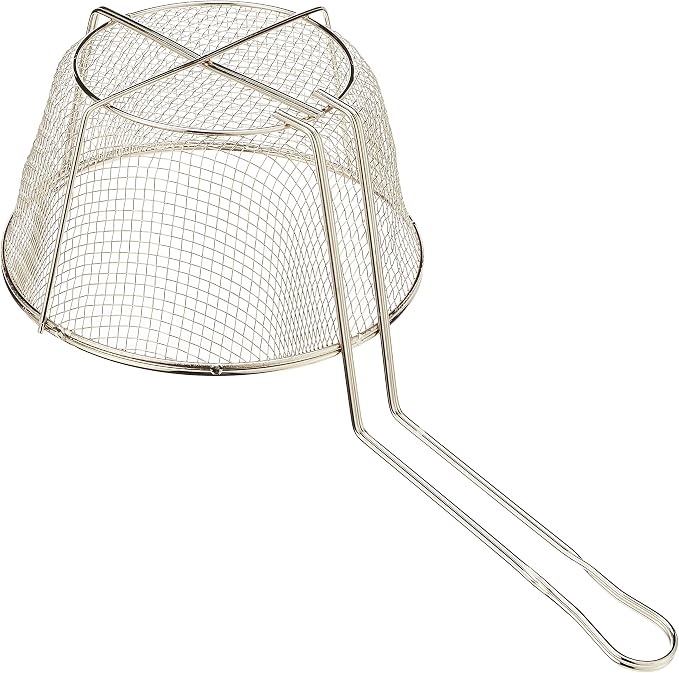 Canasta de freír Winco, alambre, 10.5" diámetro x 6" altura miniatura 4