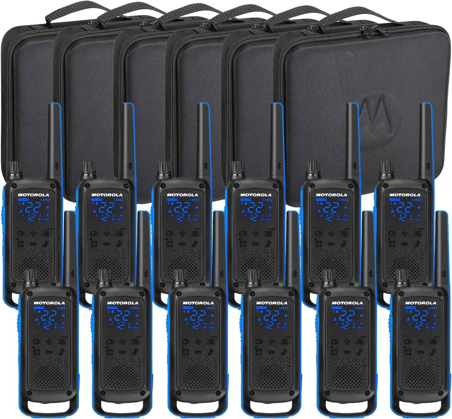 Motorola Talkabout T800 TwoWay Radio, 35 Mile, 12 Pack