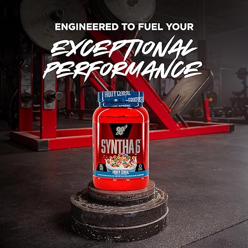 Miniatura 9 de BSN SYNTHA-6 - Proteína en polvo prémium con 0.21 onzas de fibra, proteína de suero, caseína micelar, mezcla aislada de proteína de leche, 0.18