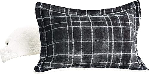 Miniatura 4 de Elegant Comfort - El juego de edredón reversible de 3 piezas más suave y acogedor, pesado, relleno microgamuza alternativa al plumón, diseño a