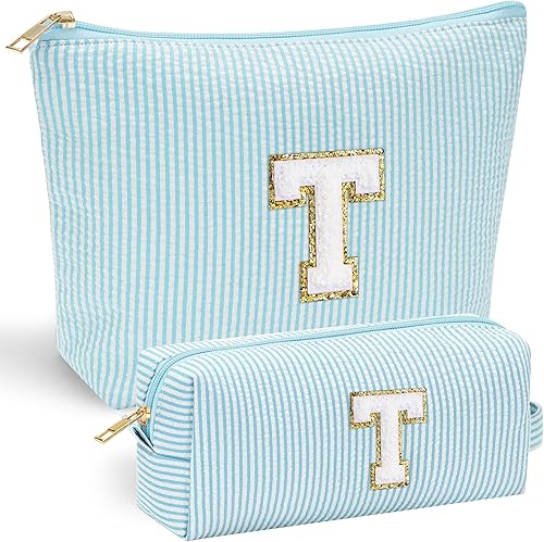 Miniatura 161 de YOOLIFE Regalos del Día de la Madre para Mujeres Bolsa de Maquillaje Inicial 2 Bolsa de Cosméticos Bolsa de Maquillaje de Viaje Regalos