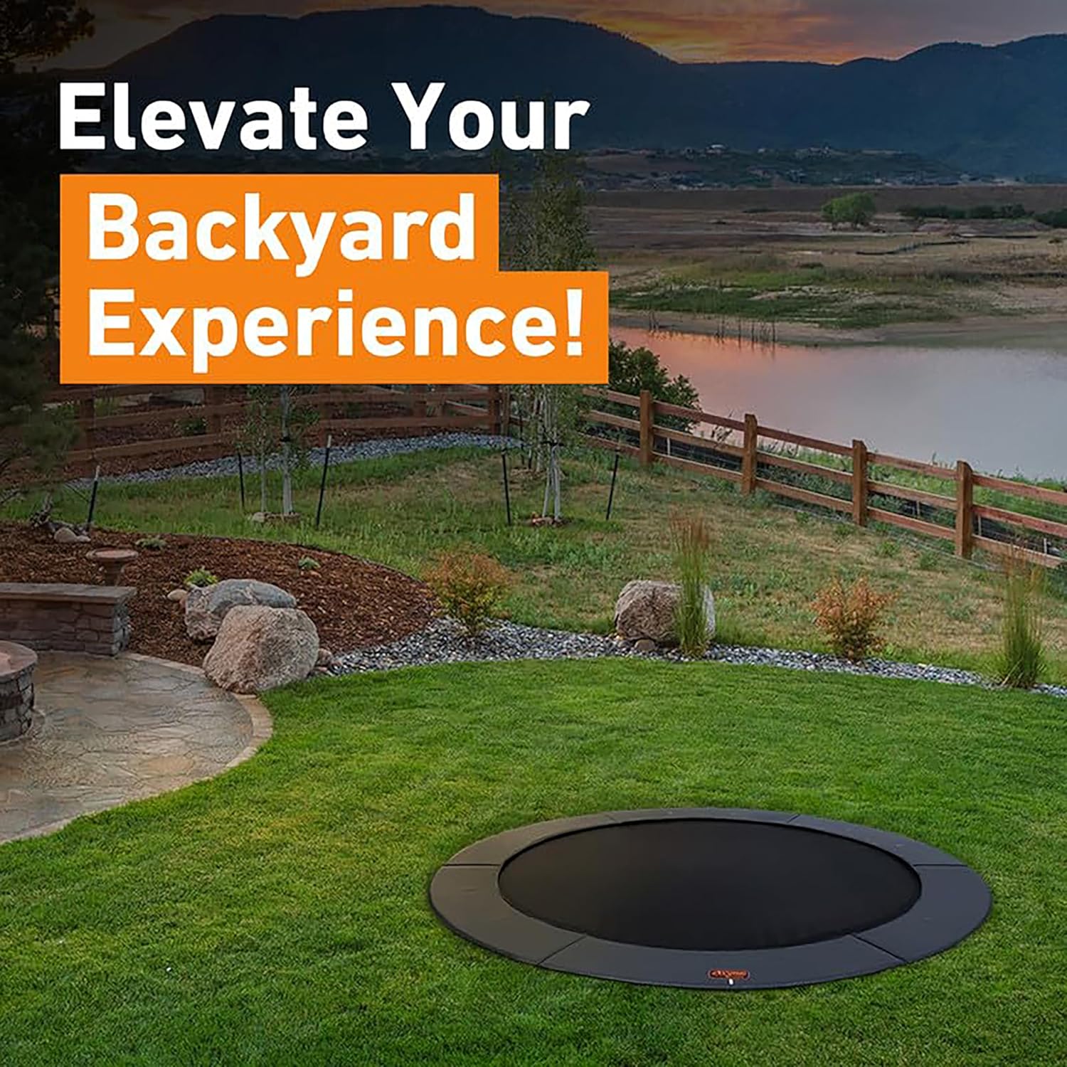 Avyna Premium Round In-Ground Trampoline, 15 FT, 14 Cambodia Ubuy