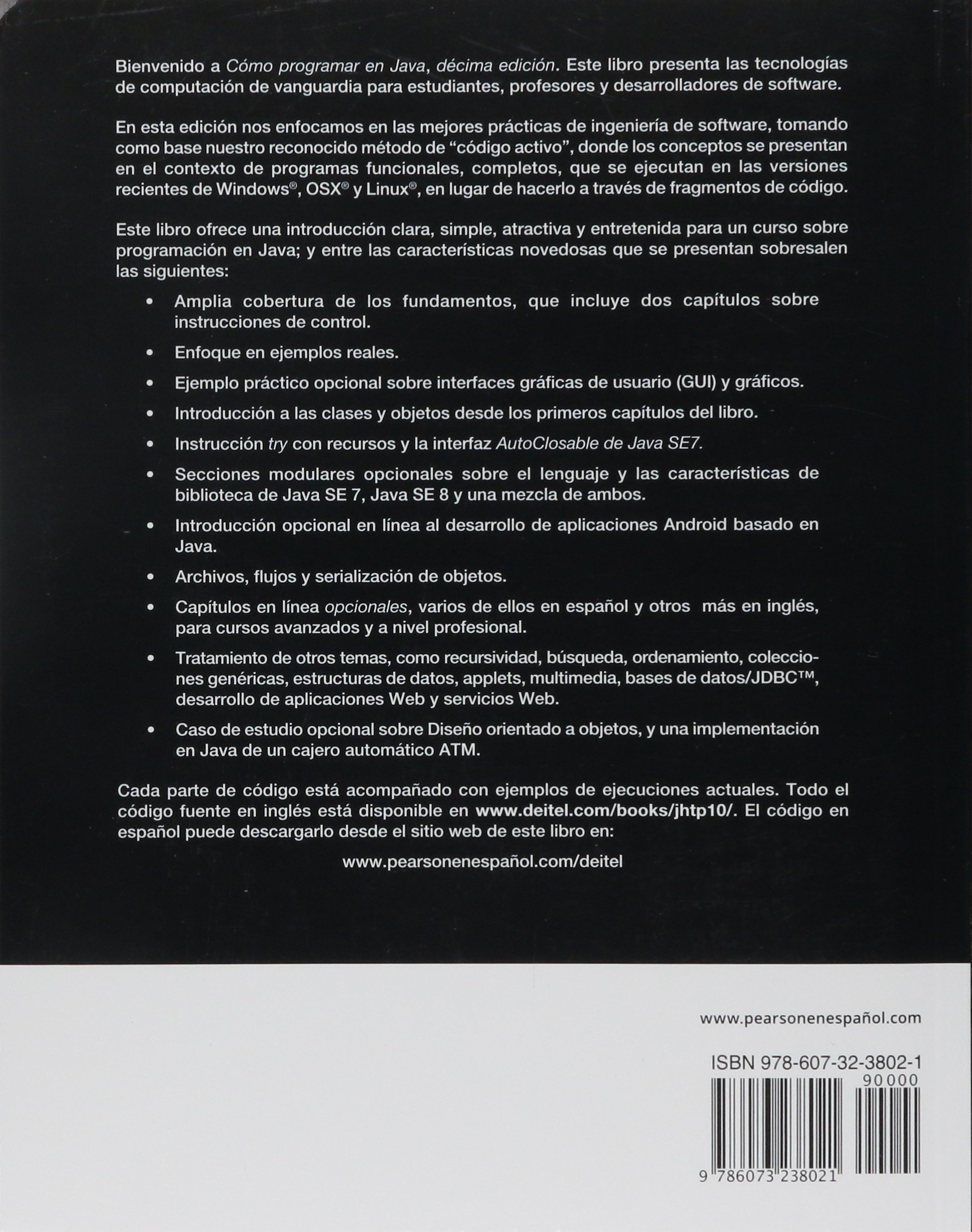 JAVA. CÓMO PROGRAMAR 10ª ED.