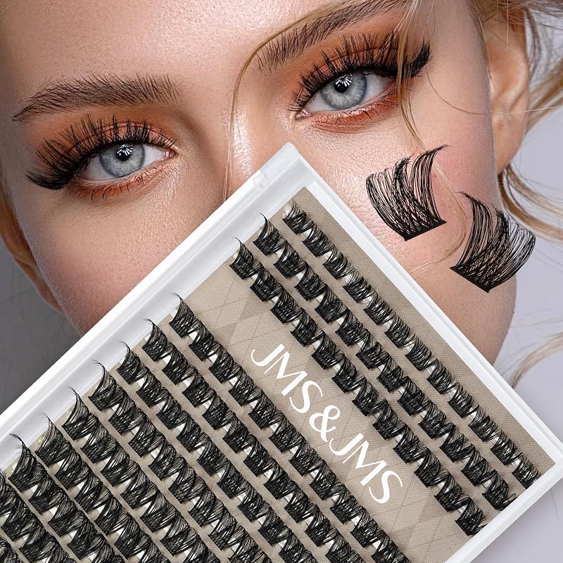 Cílios postiços em tufos JMS&JMS 8 mm a 18 mm para aplicação personalizada
