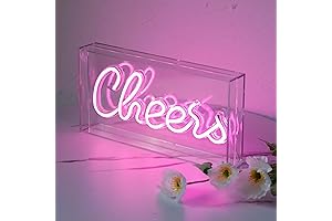 Heliwey Neon Cheer Sign: Illuminate Festivities