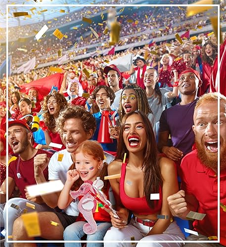 Miniatura 5 de DolliBu Animal de peluche de caballito de mar con peluche de béisbol, caballito de mar suave y abrazable, adorable juguete de peluche súper suave