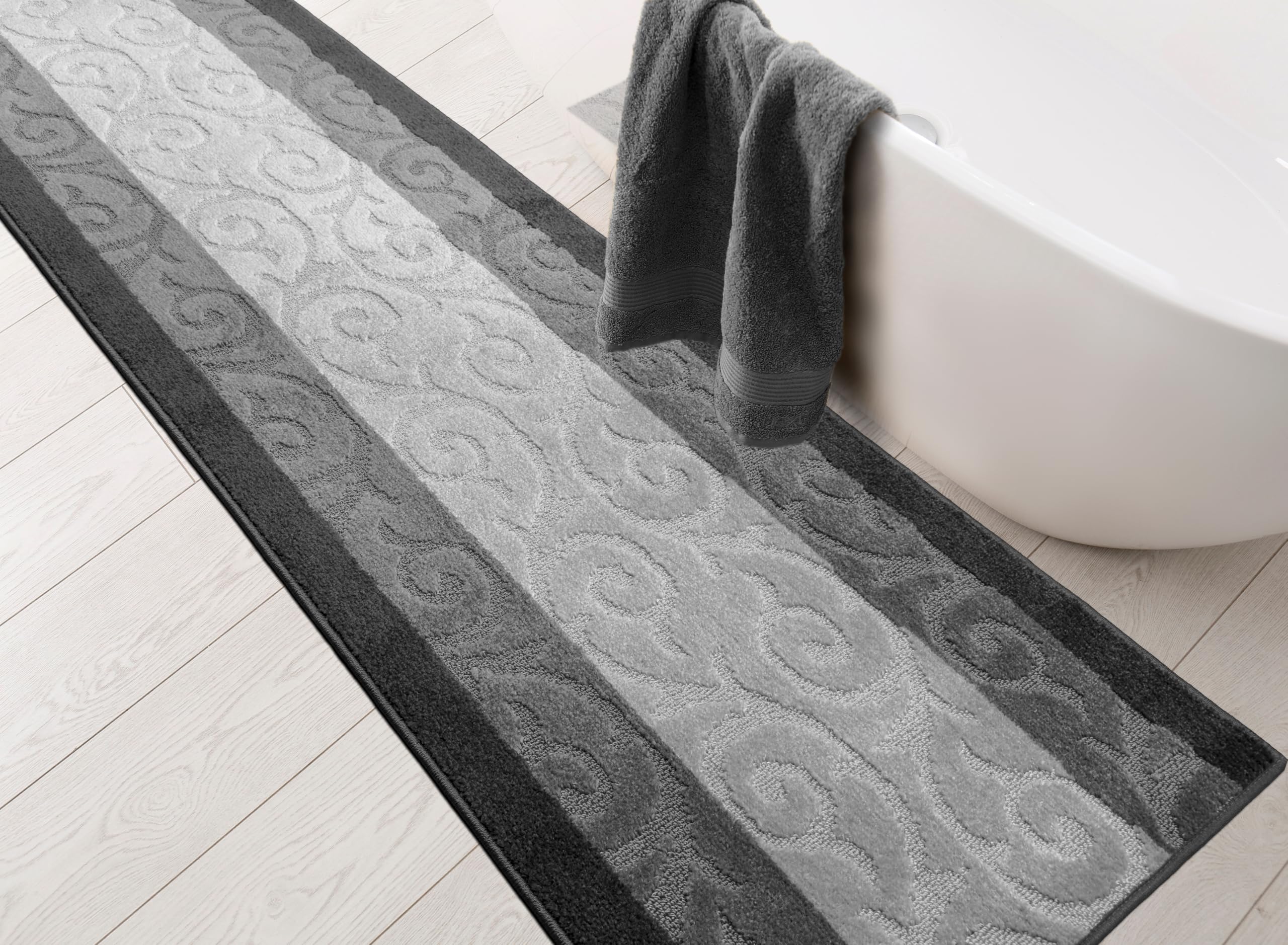 Custom Size Lily Hallway Runner Rug Slip Resistant, 26 Inch Wide X Your Choice Of Length Size Brown 26 Inch X 16 Feet Sold And Priced Per Foot Custom Size Lily Hallway Runner Rug Slip Resistant, 26 Inch Wide X Your Choice Of Length Size Brown 26 Inch X 16 Feet Sold And Priced Per Foot