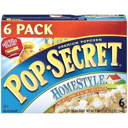 Miniatura 63 de Pop Secret Palomitas de maíz, mantequilla de cine tamaño aperitivo, 12 unidades, 12