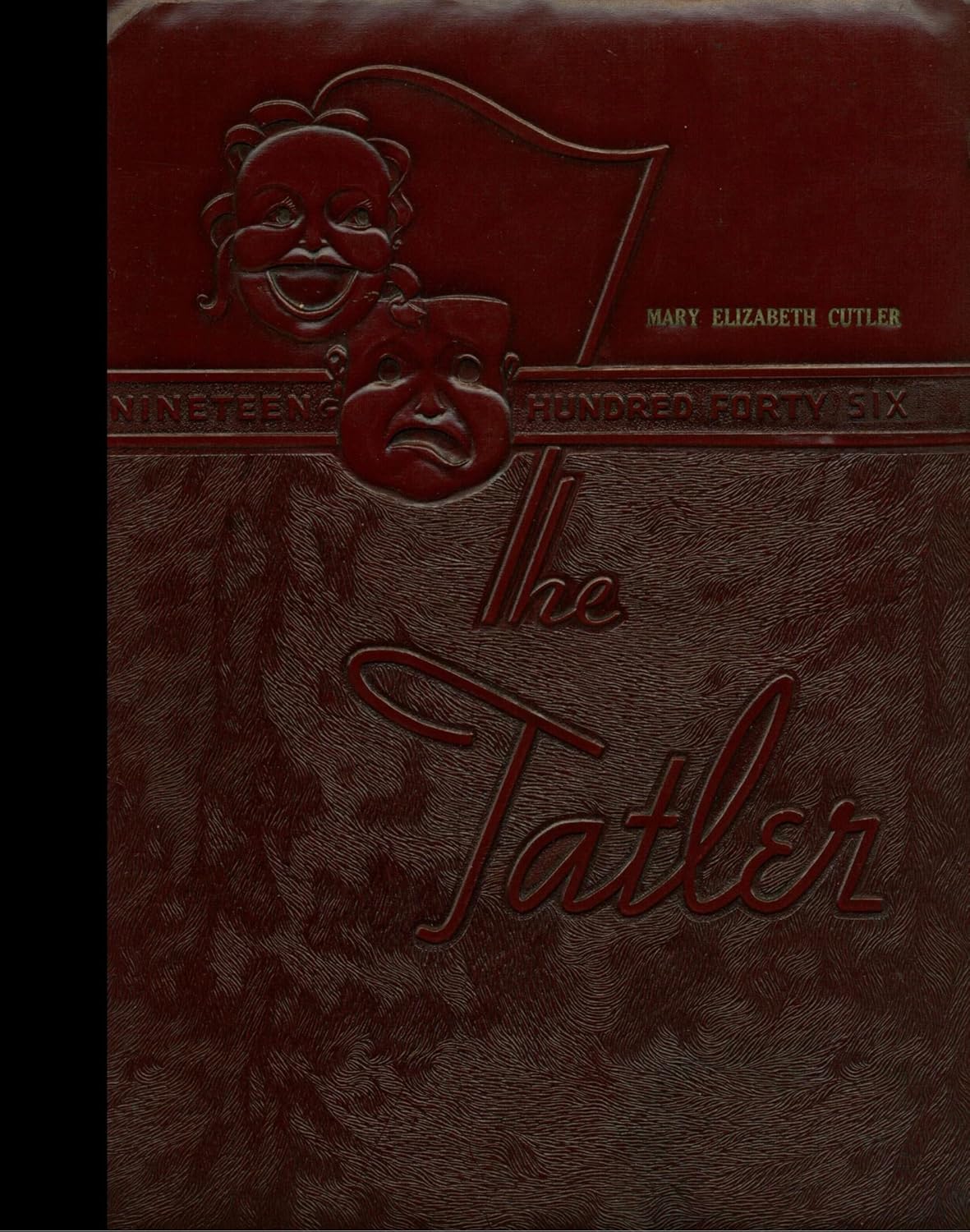 (Reprint) 1946 Yearbook Massena High School, Massena, New York Yearbook Staff, Massena High