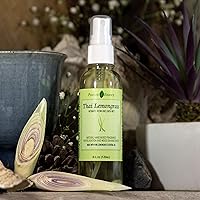 Vista 2 de Thai Lemongrass Linen and Room Spray, Natural Air Freshener Made with Pure Lemongrass Essential Oil, Bathroom Air Freshener or Calming Pillow Spray