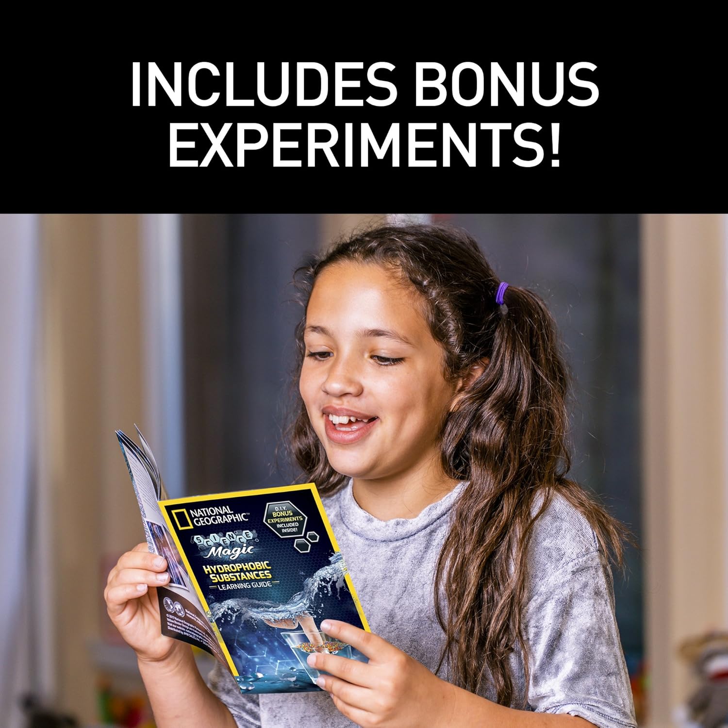 NATIONAL GEOGRAPHIC Science Magic: Hydrophobic Substances - A Complete Science Kit for Kids : Toys & Games