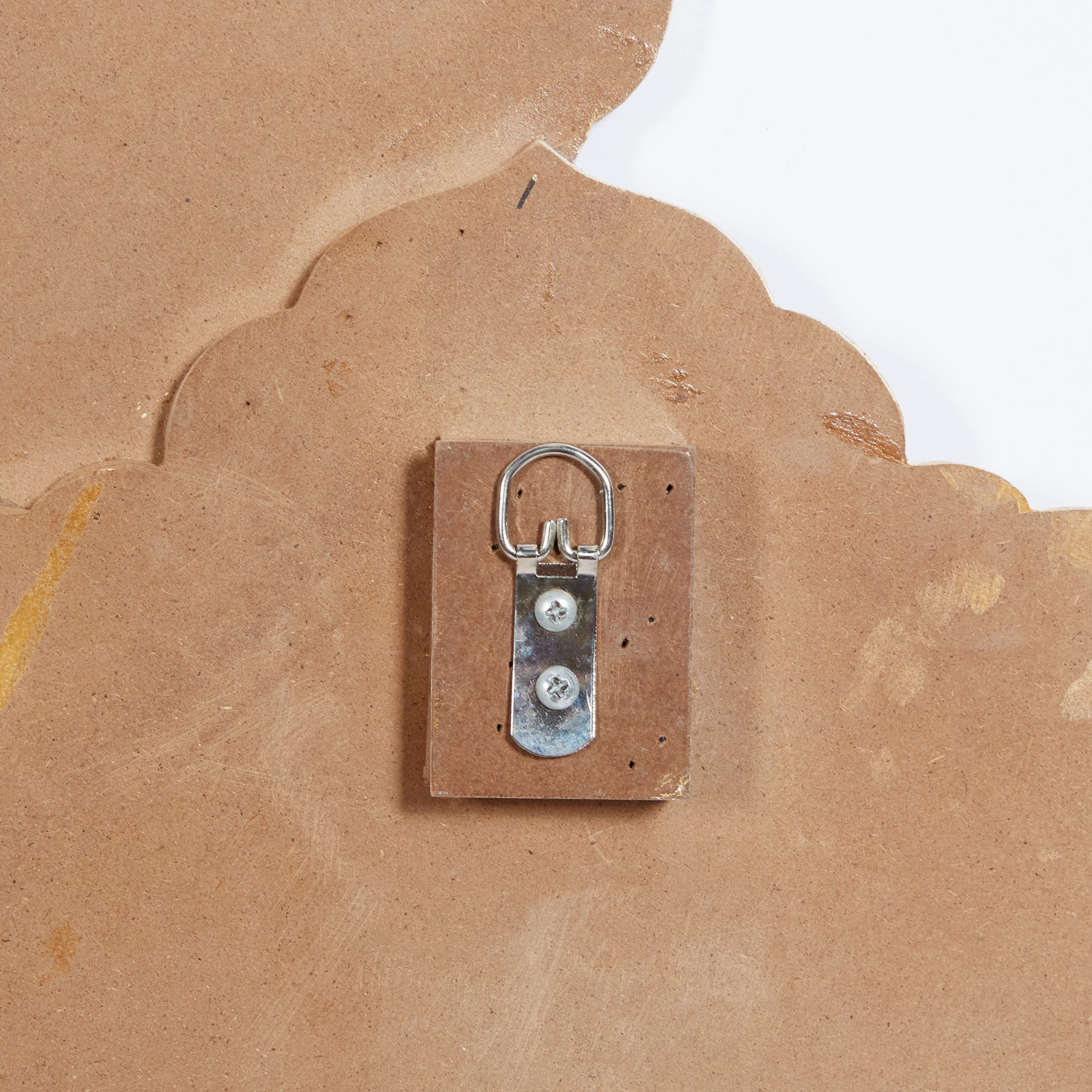 Deco 79 Wood Carved Floral Wall Decor, 53" x 2" x 26", White