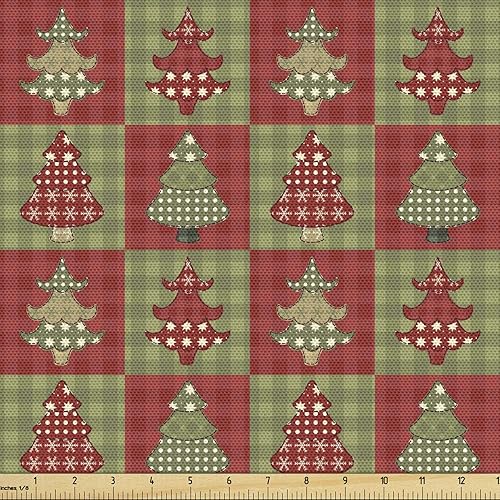 Miniatura 10 de Ambesonne - Tela multicolor impresa digital por The Yard