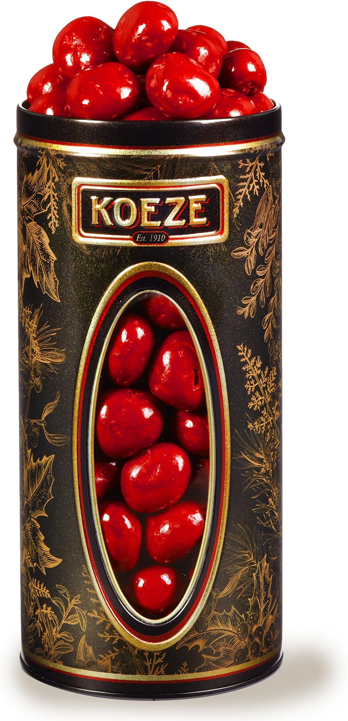 Chocolate-Dipped Dried Cherries - 35 oz. Tin