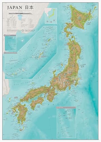 Carte du Japon 