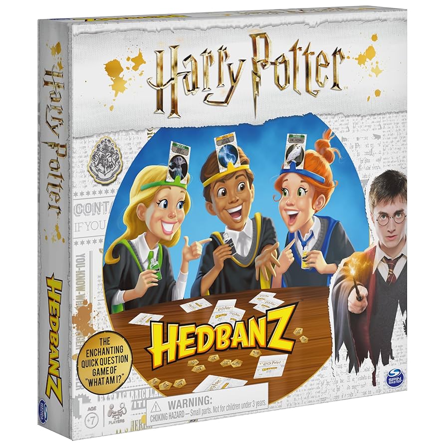 Amazon.com: Hedbanz, Harry Potter Card Game 2019 Edition