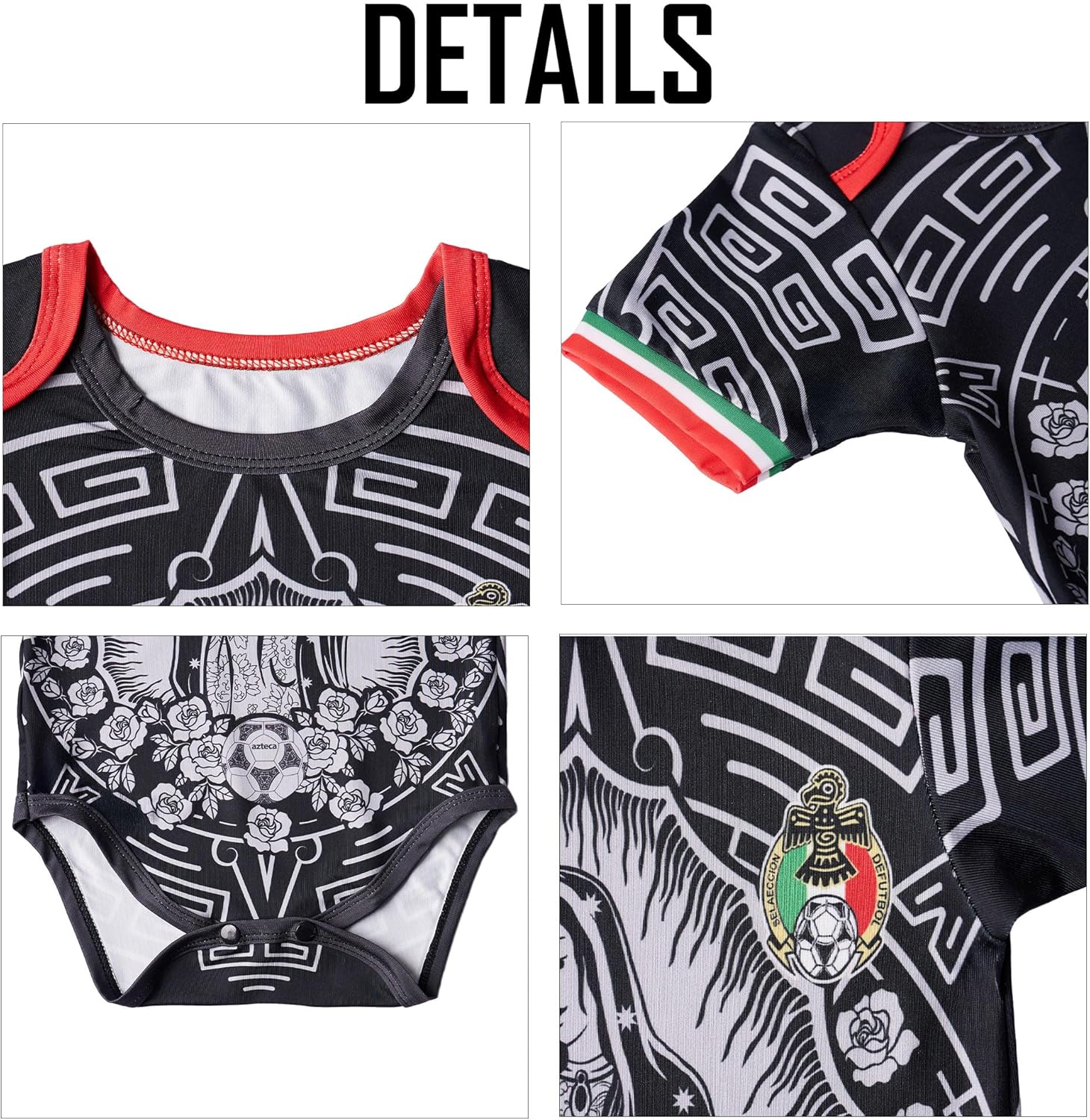 Mexico Soccer Baby Onesie Infant Jersey Bodysuit Toddler Mexico Soccer Jersey Outfit Funny Mexican Baby Clothes Gift - Image 5