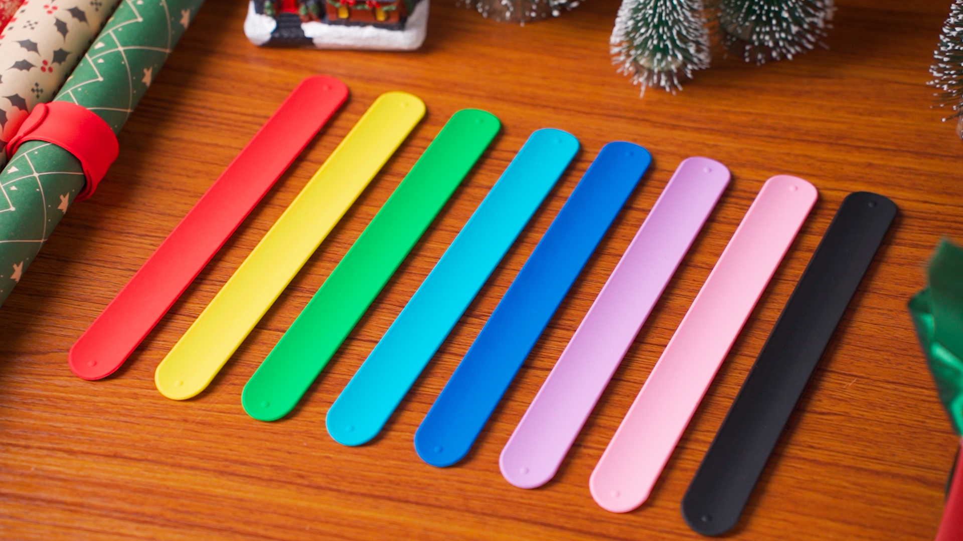 Supporti Per Poster Fai Da Te YANGSHINE 12 Pz Bianco Flip Wraps Silicone Rivestito Strisce Di Metallo Flip 2, 5 X 21, 6 Cm Carta Da Imballaggio Titolare Poster Titolare Rotolo Di