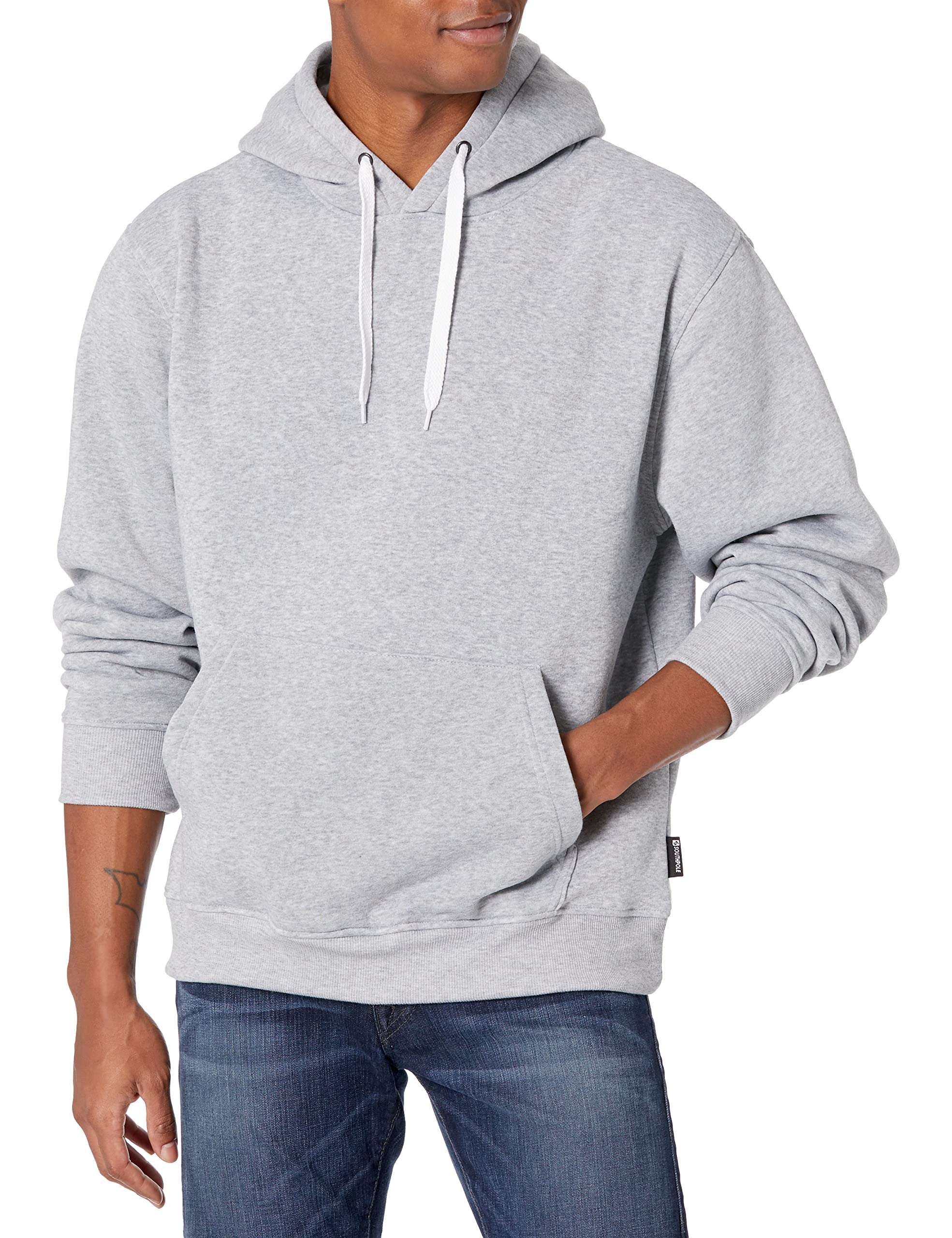 Southpole Sudadera Con Capucha Con Cierre Grande Y Bolsillos Frontales