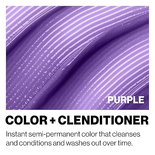 Keracolor Clenditioner PURPLE Hair Dye - Semi Permanent Hair Color Depositing Conditioner, Cruelty-free, 12 Fl. Oz. 3