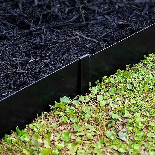 Miniatura 5 de Conector de borde horizontal para bordes de 6-8 pulgadas (paquete de 4), negro