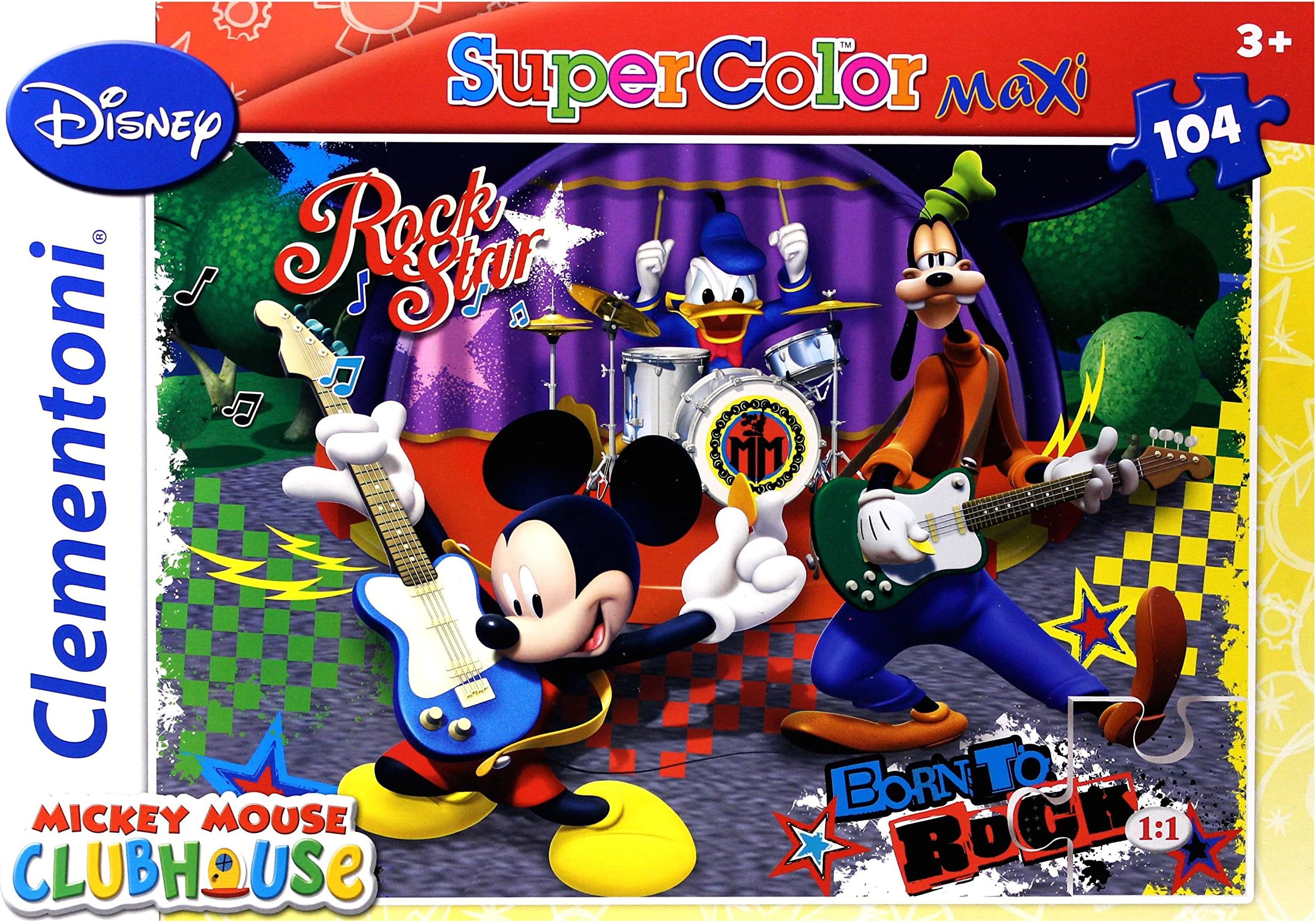 Clementoni Mickey Mouse Maxi Puzzle (104-Piece)