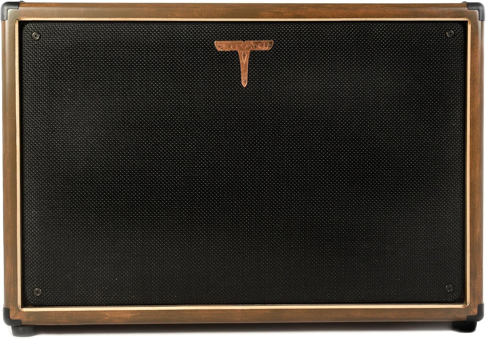 2x12 Guitar Cab Walnut and Black
