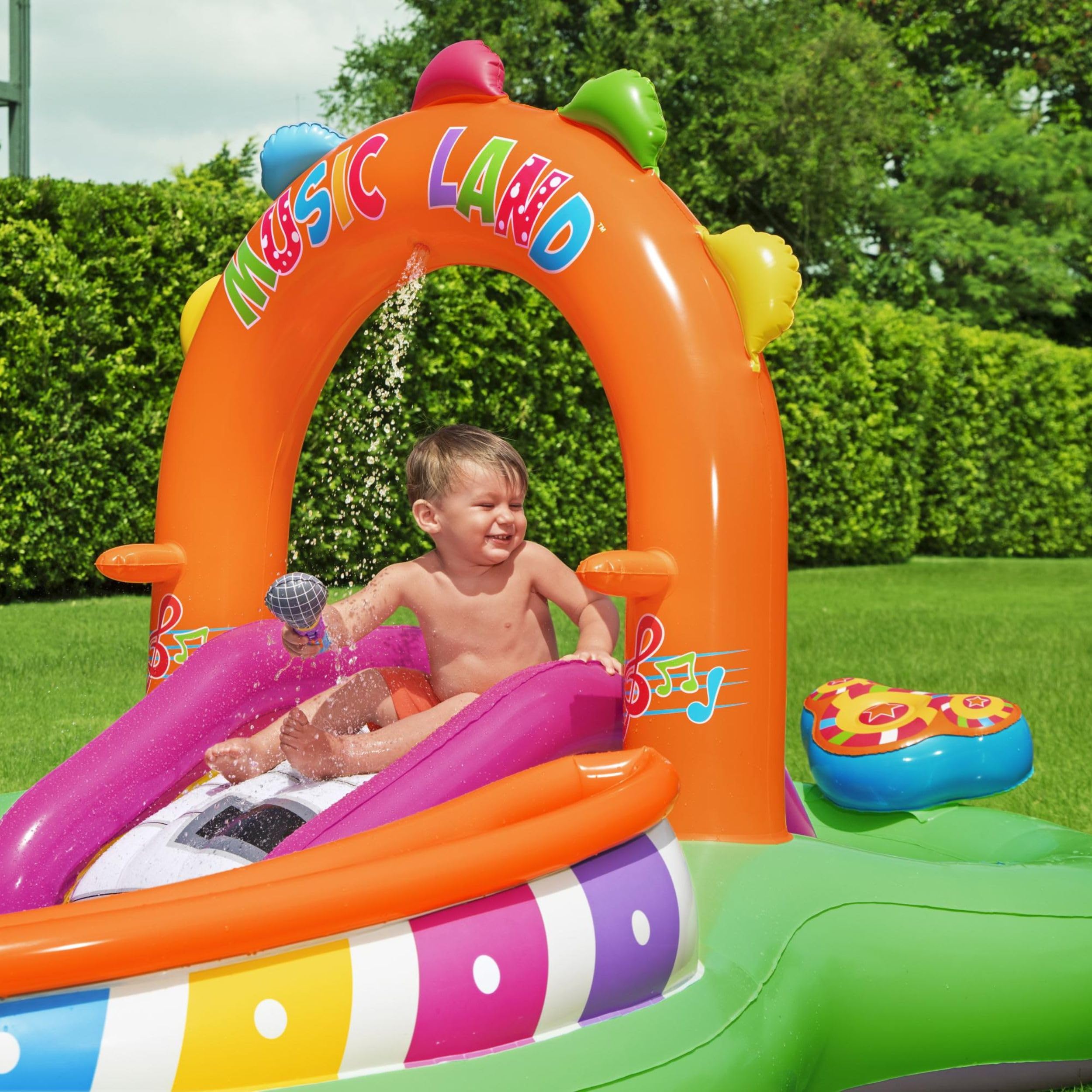 Bestway® 9'8" x 6'3" x 54"/2.95m x 1.90m x 1.37m Sing 'n Splash Play Center
