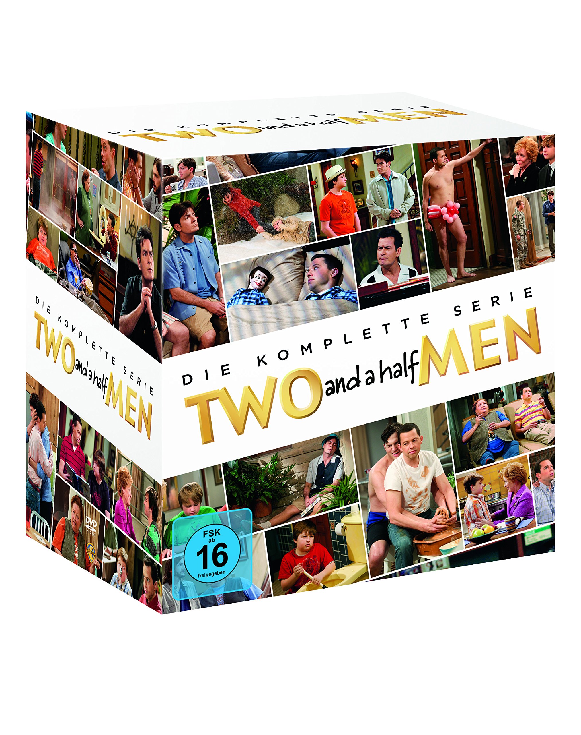 Two and a Half Men Komplettbox [40 DVDs] (exklusiv bei Amazon.de) & Der Prinz von Bel-Air – Die komplette Serie (Staffel 1-6) (exklusiv bei Amazon.de) [Limited Edition] [23 DVDs]