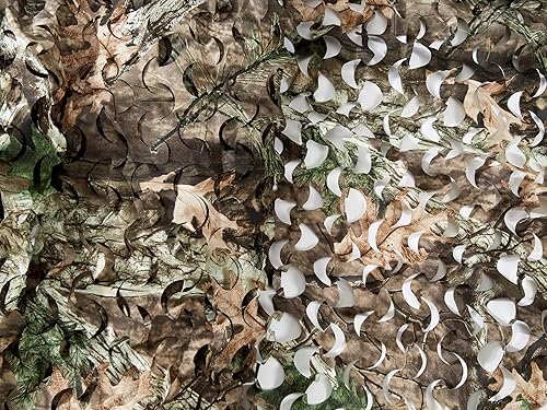 Vista 38 de GRVCN Red de camuflaje de camuflaje, rollo a granel, redes de malla para cazar, disparar a ciegas, decoraciones de fiesta temática militar