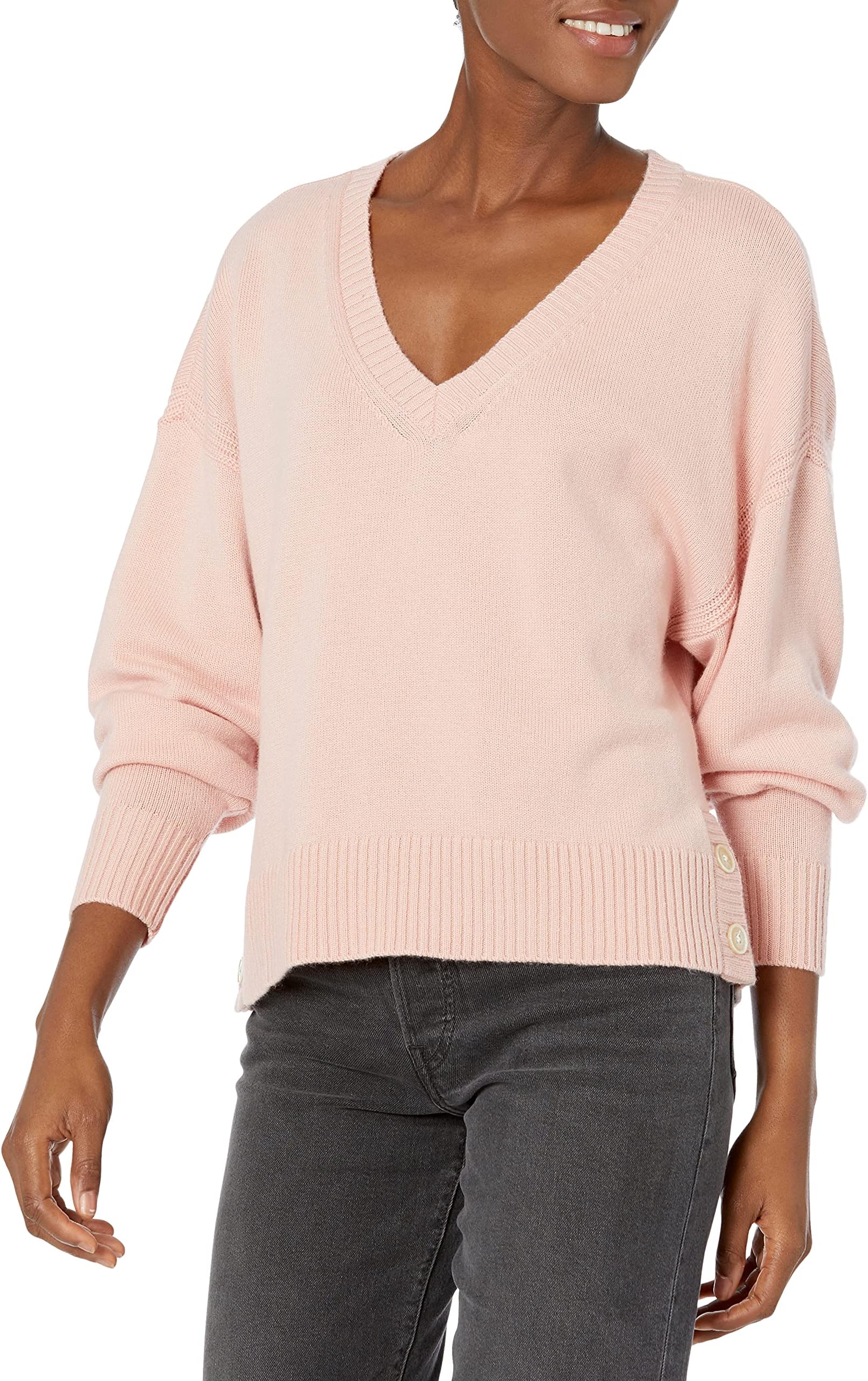PAIGE womens Skye Batwinged Oversized Sweater Sweater