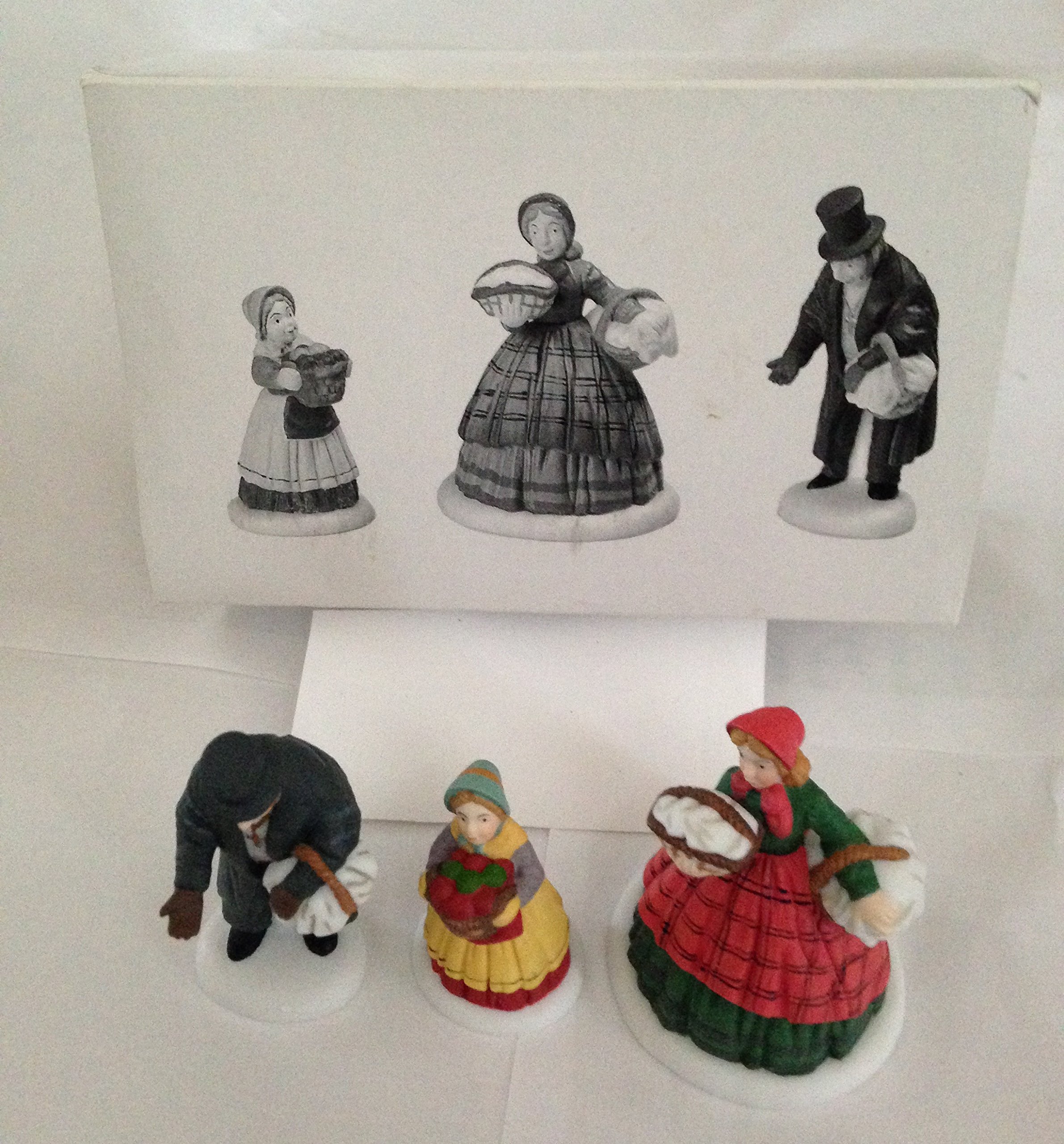 Amazon.com: Dept 56 Heritage Village The Spirit of Giving (Set of