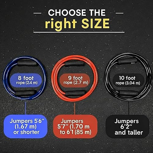 Miniatura 4 de Elite Jumps Muay Thai 2.0 - Cuerda de saltar con peso Diseñada para entrenamiento de alta intensidad, Muay Thai y entrenamientos de MMA Cuerdas