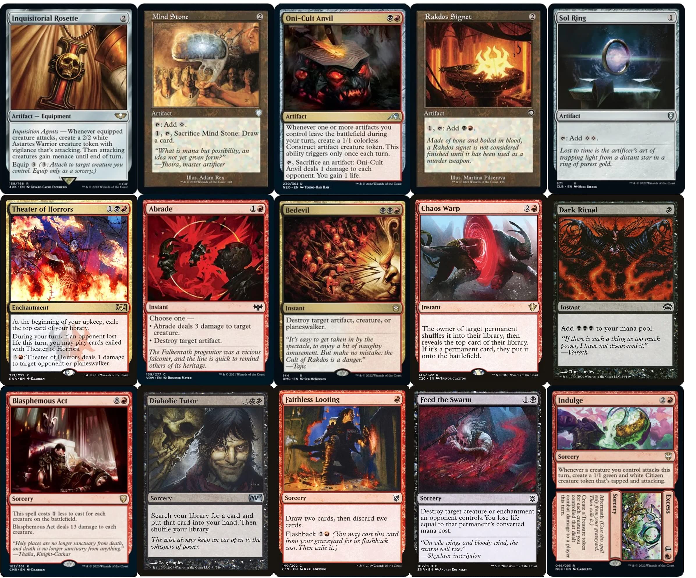 Amazon.com: Competitive Commander Mishra Aggro Meld Deck - Rakdos - Black  Red - EDH cEDH - Mishra, Claimed by Gix - 100 Card - Custom Magic The  Gathering Deck