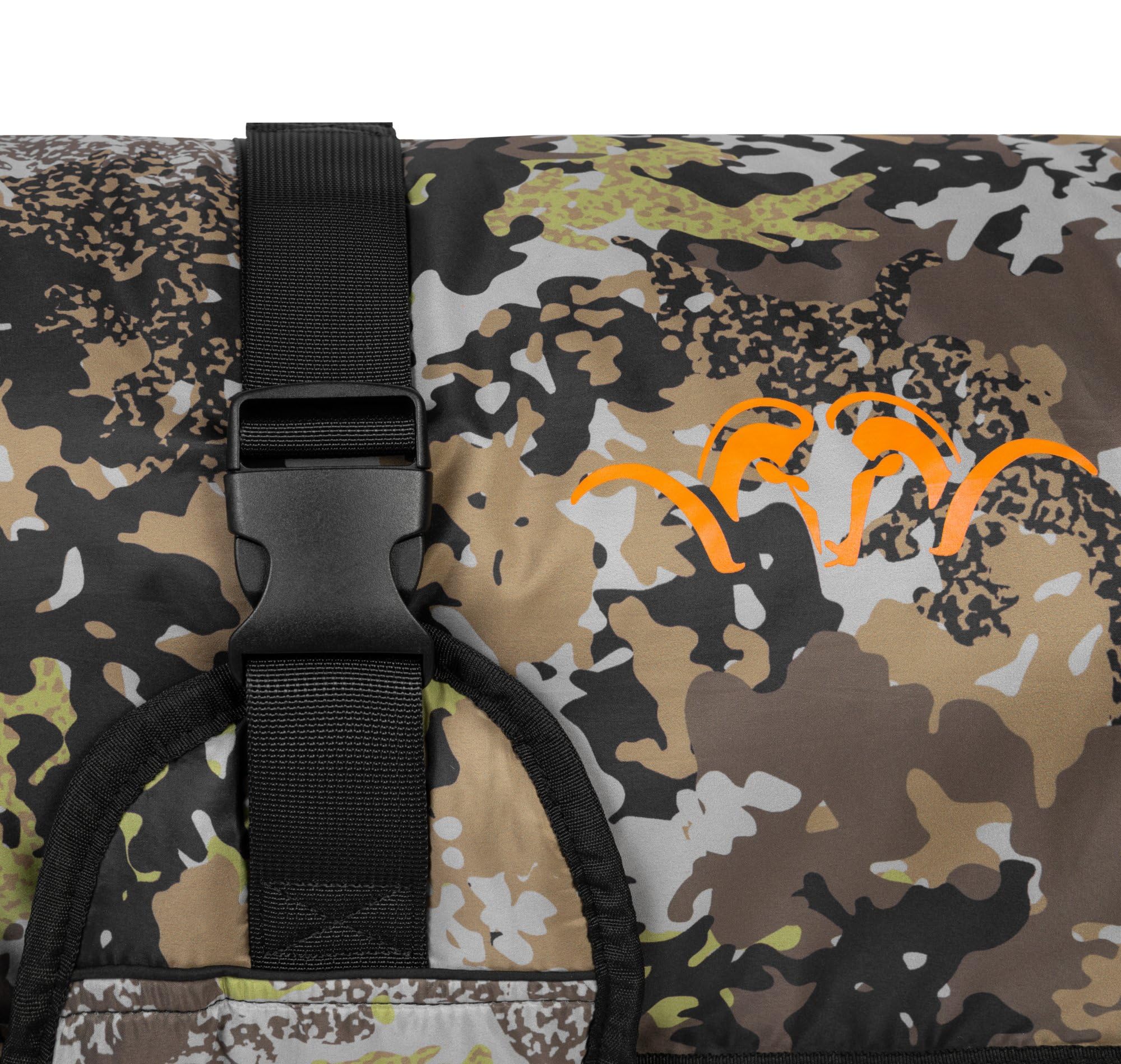 Blaser Hunde-Poncho | Wasserdichter Hundemantel mit Fleece-Futter | Reflektoren & Verstellbarer Bauchgurt | Größen L