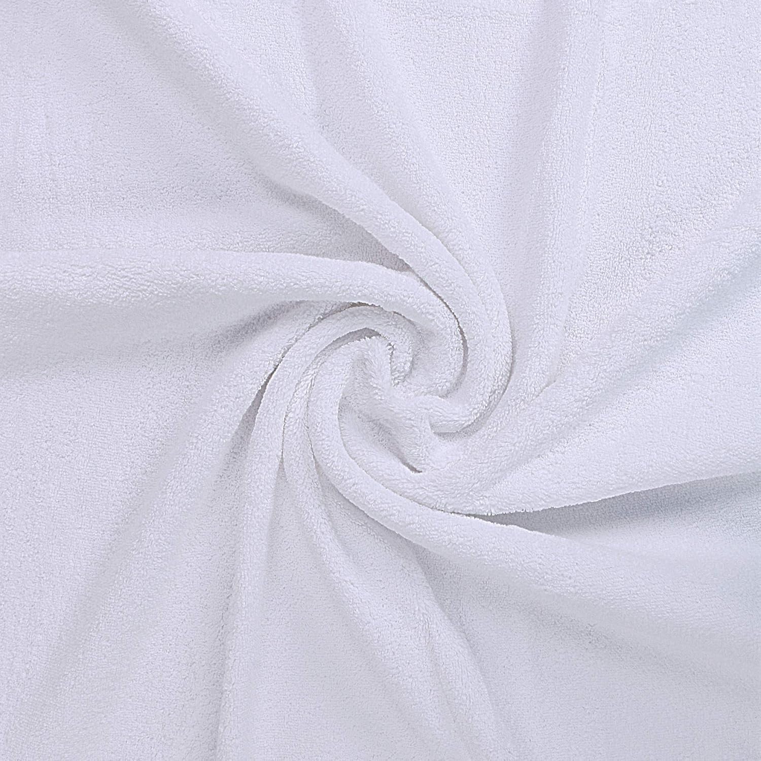 Utopia Towels - Premium Towel Set, White - 2 Bath Towels, 2 Hand Towels, and 4 Washcloths - 700 GSM Ring Spun Cotton Highly Absorbent Towels for Bathroom, Shower Towel, (8 Pieces) : Home & Kitchen