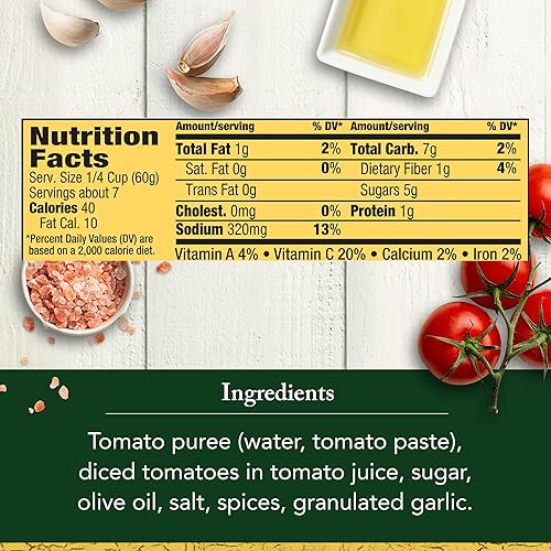 Miniatura 19 de Classico Signature Recipes Traditional Tomate Spaghetti and Pizza Sauce (tarro de 14 onzas)